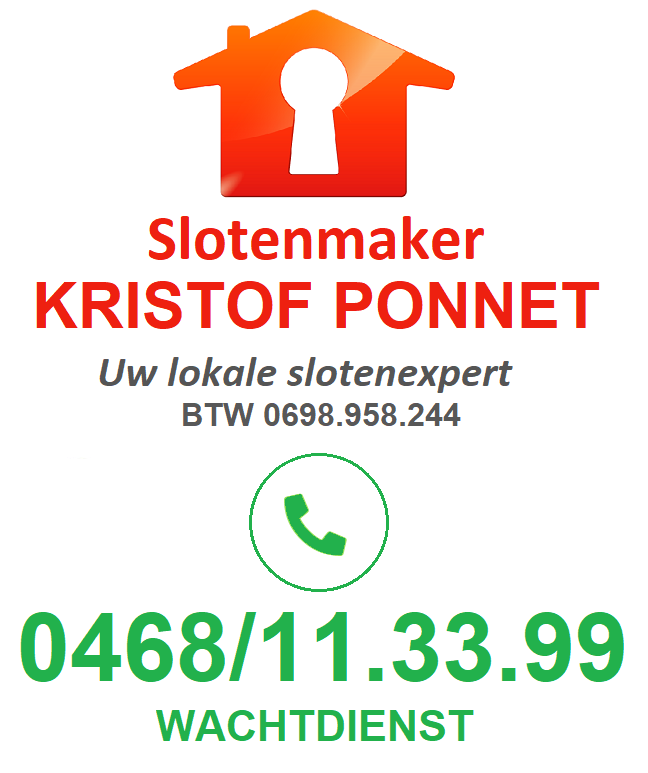 Slotenmaker Kristof PONNET - Openen deuren